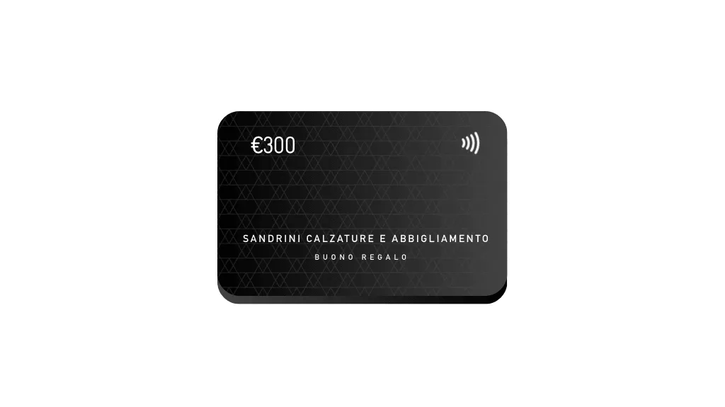 Buono Regalo 300 - Sandrini Calzature e Abbigliamento