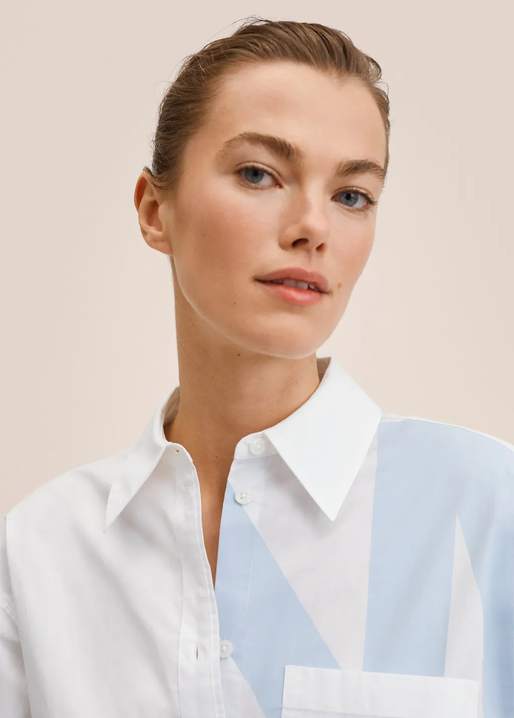 Camicia logo 100% cotone
