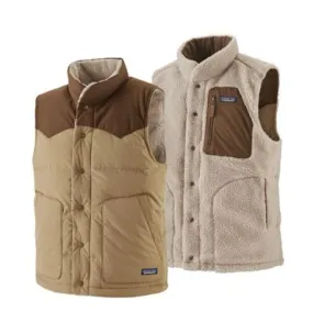 Giacca senza maniche Patagonia M's Reversible Bivy Down Vest (Classic Tan) uomo