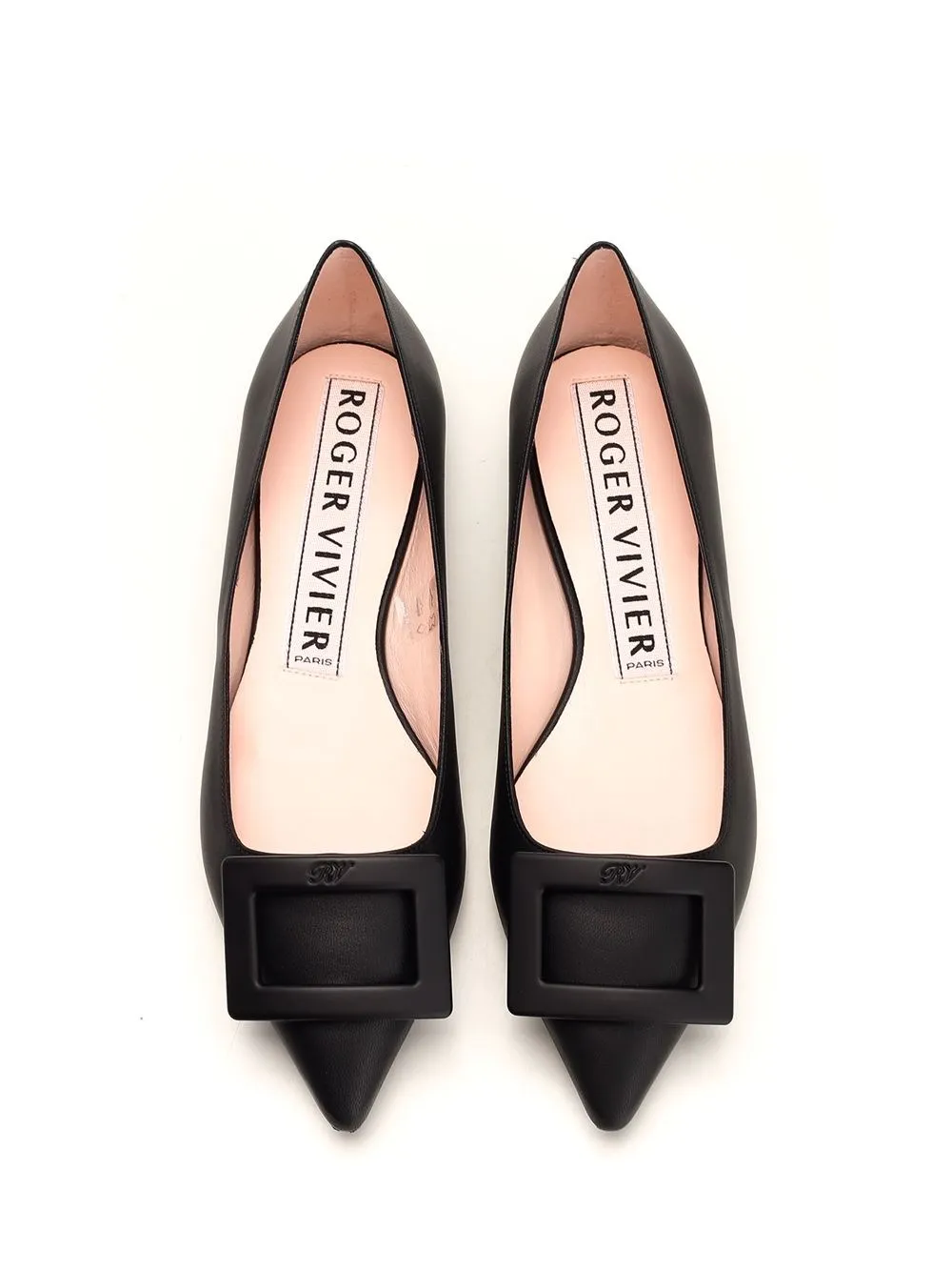   Roger Vivier  Ballerine 'Gommettine' in pelle  
